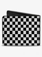 Carroll Shelby 60 Years Shelby Since 1962 Checker Logo Bifold Wallet