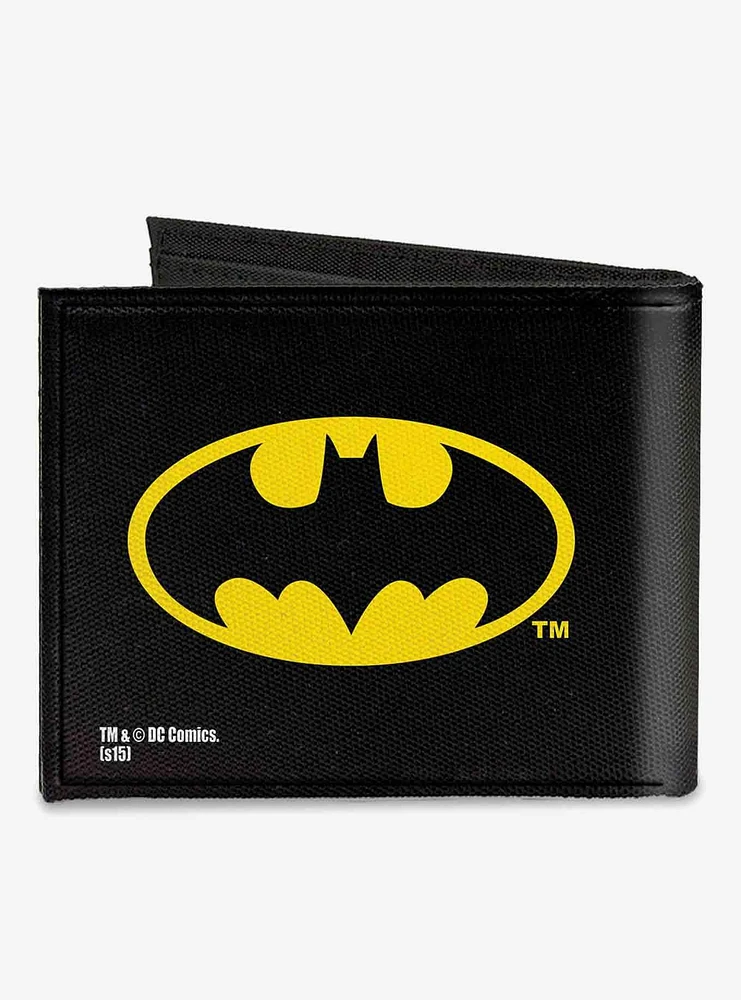 DC Comics Batman Canvas Bifold Wallet