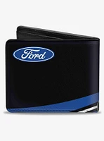 Cobra Jet Logo Ford Oval Bifold Wallet