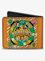 Animaniacs We are The Animaniacs Group Pose Bifold Wallet