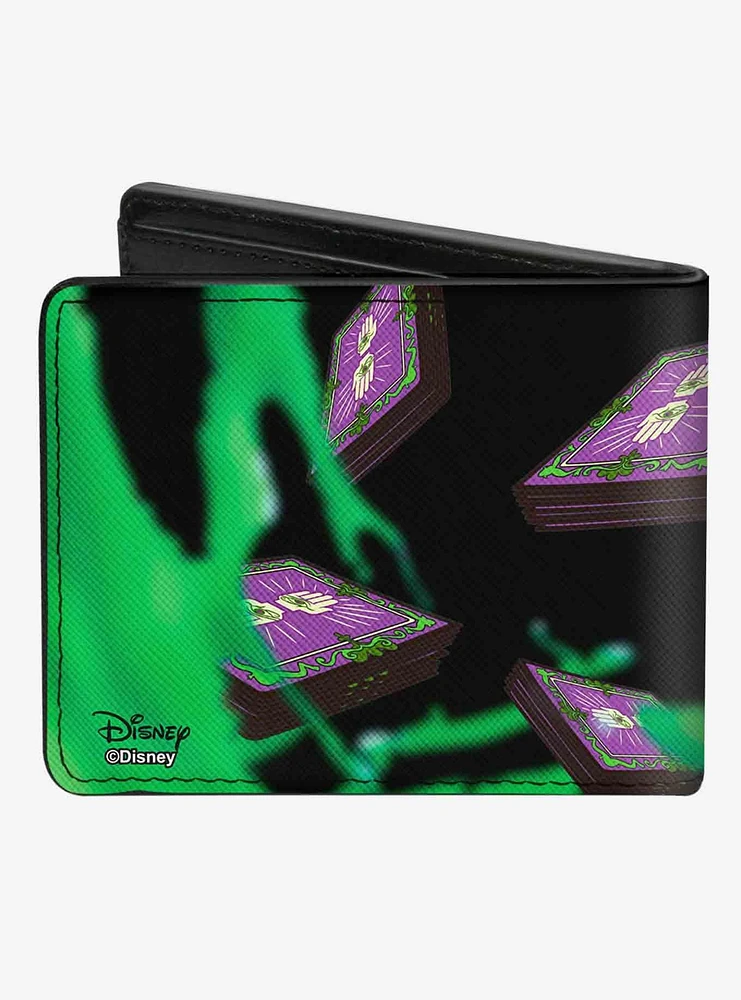Disney Princess and The Frog Dr Facilier Tarot Card Pose Bifold Wallet