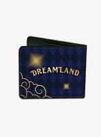 Disney Dumbo Face Dreamland Diamond Checker Bifold Wallet