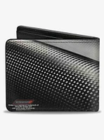 Dodge Rhombus Carbon Fiber Bifold Wallet