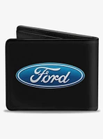 Ford Oval Logo CenteBifold Wallet