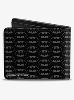 DC Comics Bat Signal Corner Monogram Bifold Wallet