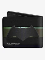 DC Comics Batman 2017 Icon Stripe Fade Bifold Wallet