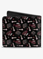 Harry Potter Hogwarts Express and Knight Bus Collage Bifold Wallet