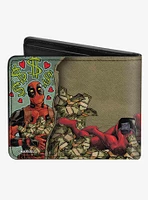 Marvel Deadpool Royalties Are The Quote Money Poses Bifold Wallet