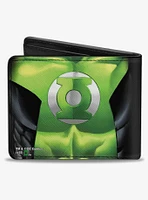 DC Comics Lantern Chest Logo Bifold Wallet