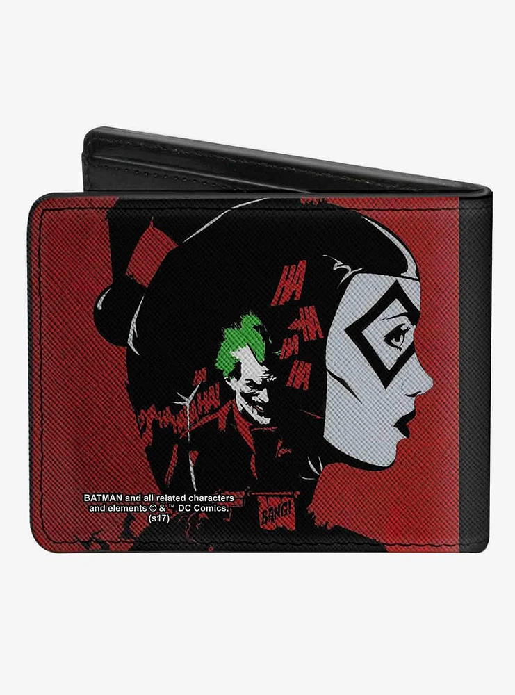 DC Comics Catwoman Batman Harley Quinn Joker Bifold Wallet