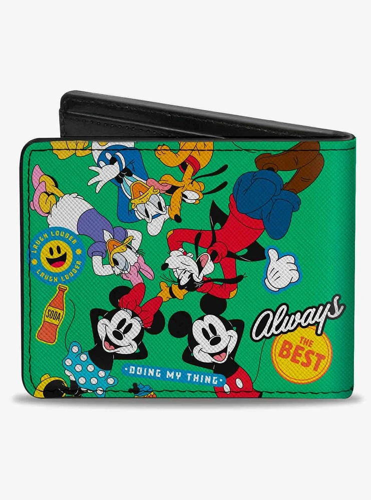 Disney Disney The Sensational Six Always The Best Group Pose Bifold Wallet