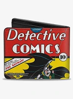 DC Comics Classic Detective Comics Issue 27 First Batman Cover Pose Bifold Wallet