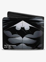 DC Comics The New 52 Batman Chest Logo Bifold Wallet