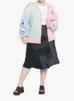 Disney Mickey Mouse And Friends Spring Pastel Girls Cardigan Plus