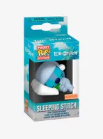 Funko Pocket Pop! Disney Lilo & Stitch Sleeping Stitch Vinyl Keychain - BoxLunch Exclusive