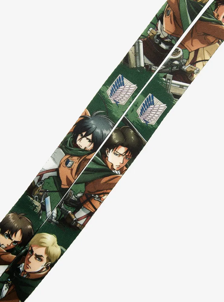 Attack on Titan Characters Lanyard - BoxLunch Exclusive