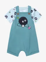 Studio Ghibli Spirited Away Soot Sprite Infant Overall Set - BoxLunch Exclusive
