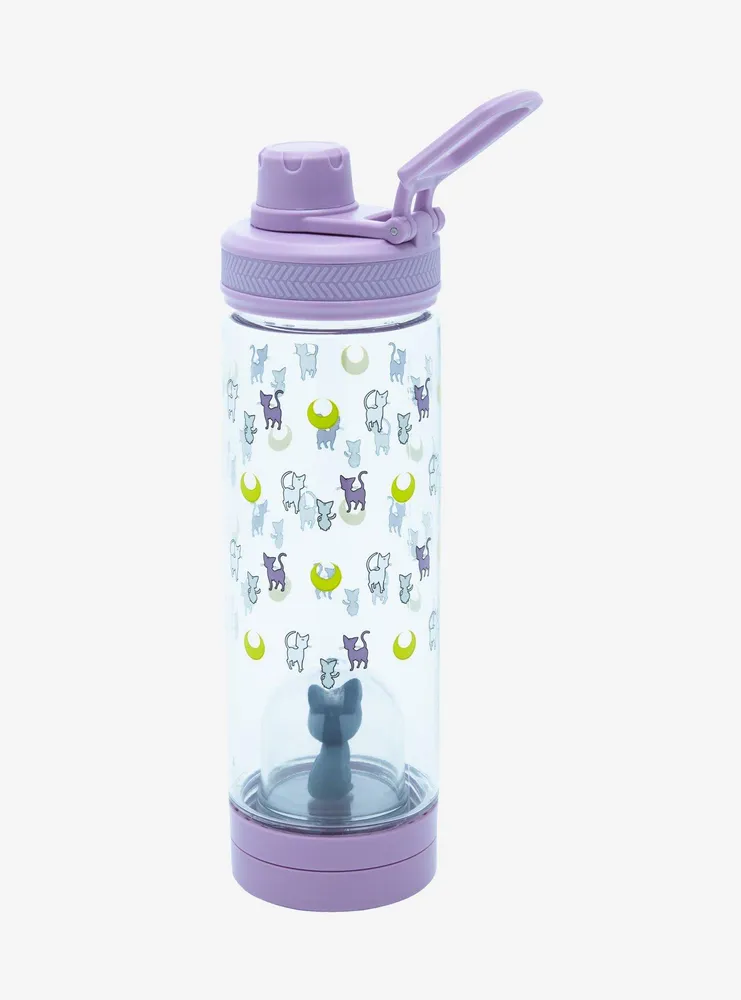 Sailor Moon Luna Figure Water Bottle
