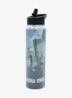 Chainsaw Man City Poster Water Bottle