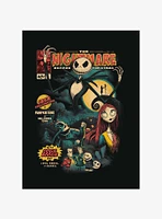 The Nightmare Before Christmas Comic Cover T-Shirt