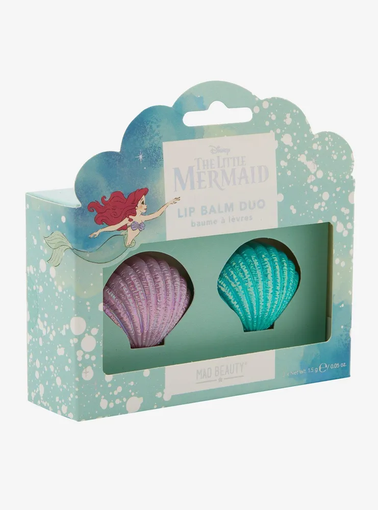 Disney The Little Mermaid Shell Lip Balm Set