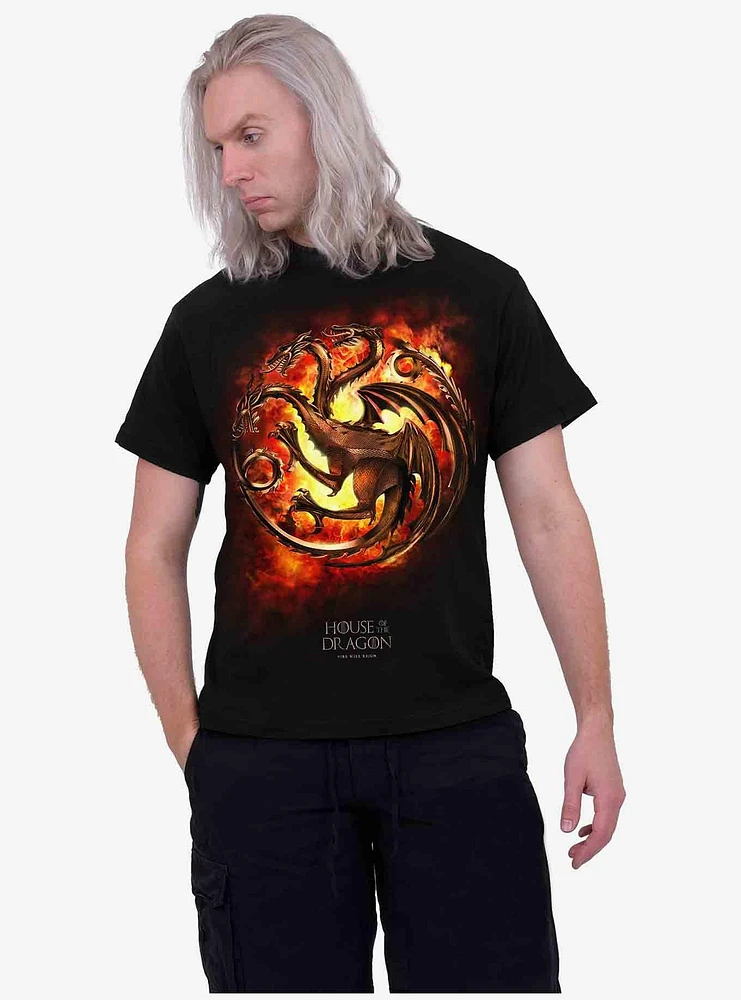 House Of The Dragon Flames T-Shirt