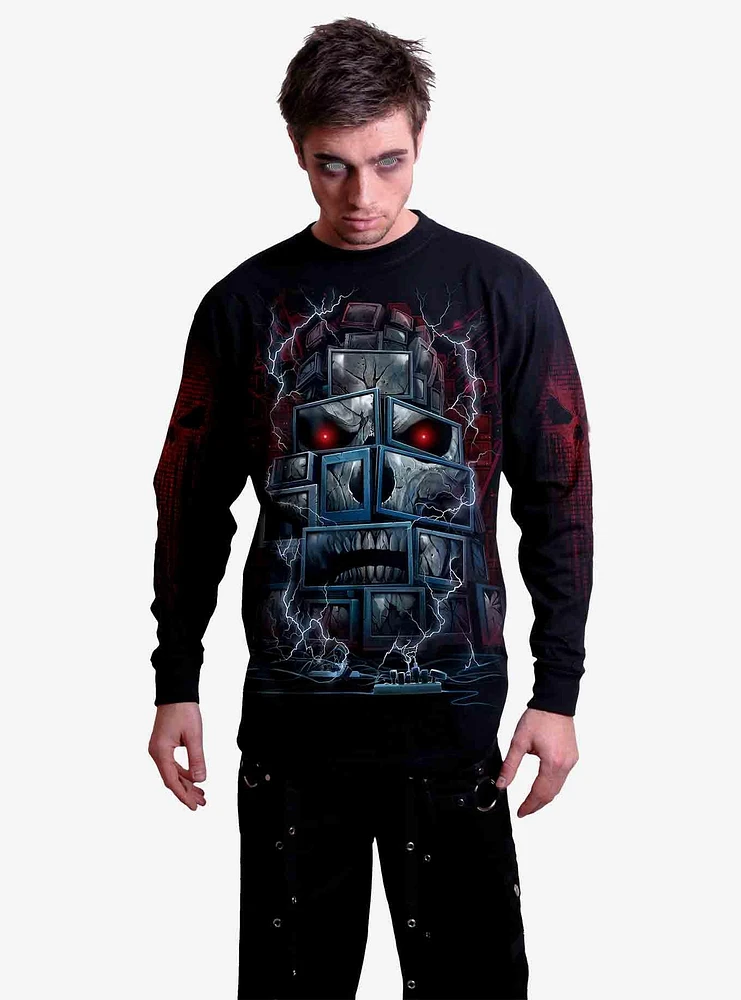 Death By Tv Longsleeve T-Shirt