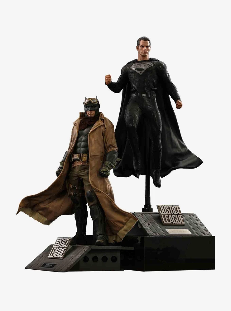 Zack Snyder's Justice League Knightmare Batman and Superman Sixth Scale Figure Set by Hot Toys