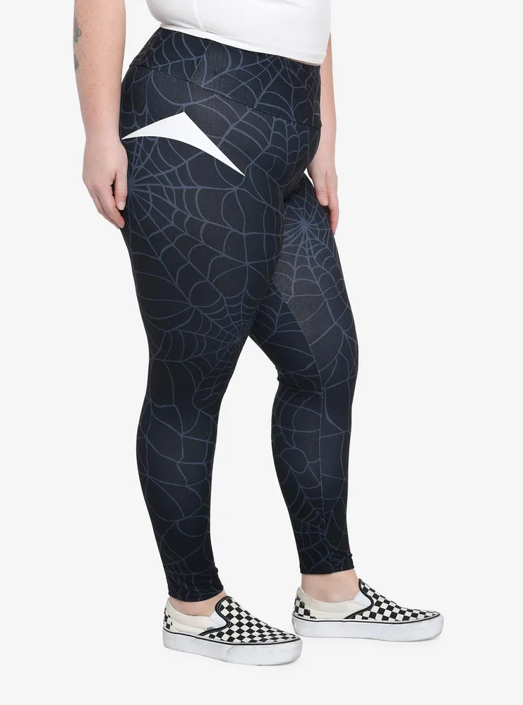 Hot Topic Her Universe Marvel Spider-Man: Across The Spider-Verse Ghost-Spider  Leggings Plus