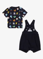 Star Wars Alphabet Allover Print Infant Overall Set - BoxLunch Exclusive