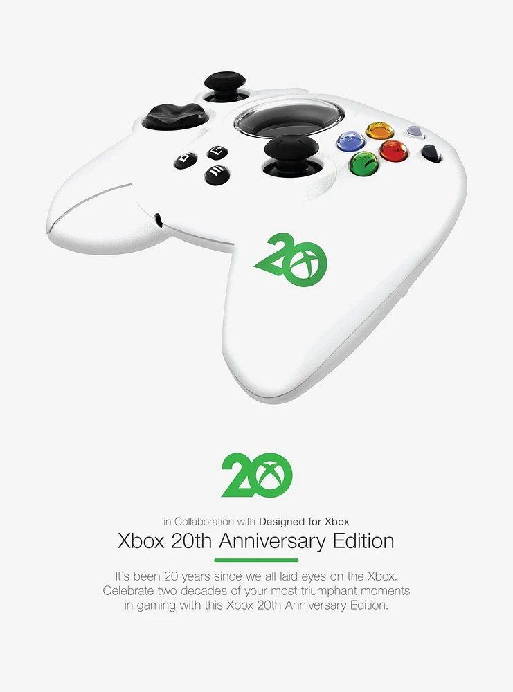 Hyperkin Xbox Duke Limited Edition White Controller