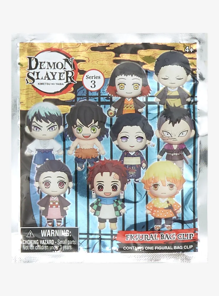 Demon Slayer: Kimetsu no Yaiba Characters Blind Bag Series 3 Figural Bag Clips