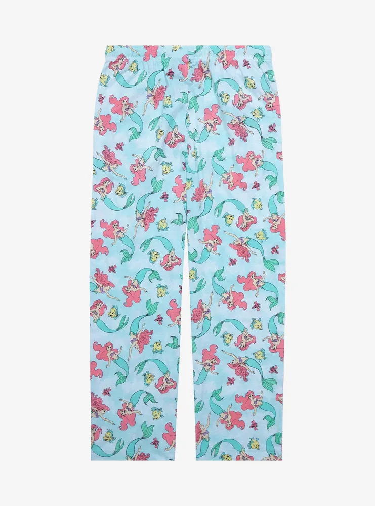 Disney The Little Mermaid Ariel & Friends Allover Print Sleep Pants - BoxLunch Exclusive