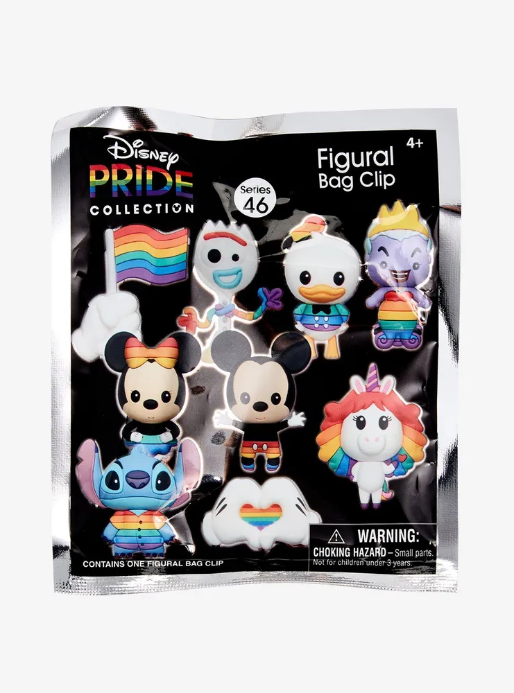 Disney Pride Collection Characters Series 46 Blind Bag Figural Bag Clips