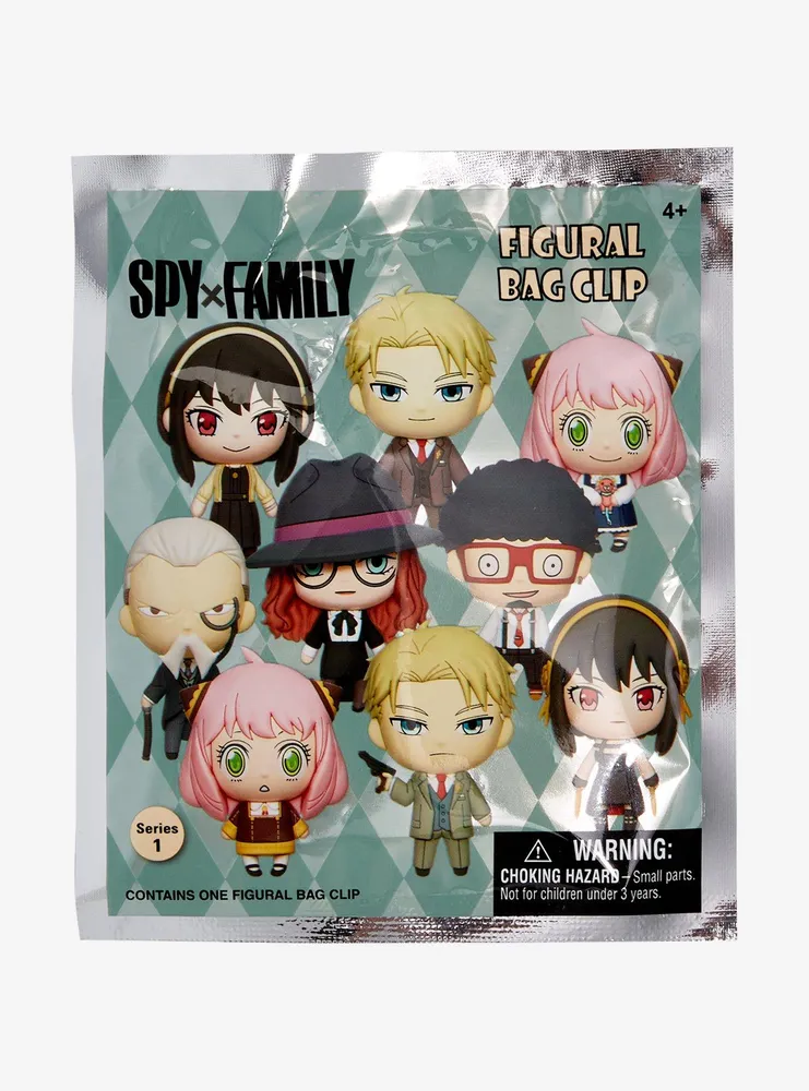 Spy x Family Characters Blind Bag Figural Bag Clip