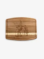 Disney The Little Mermaid Ovale Acacia Cutting Board