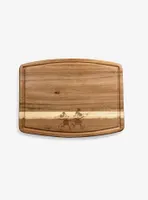 Disney Mickey & Minnie Mouse Ovale Acacia Cutting Board