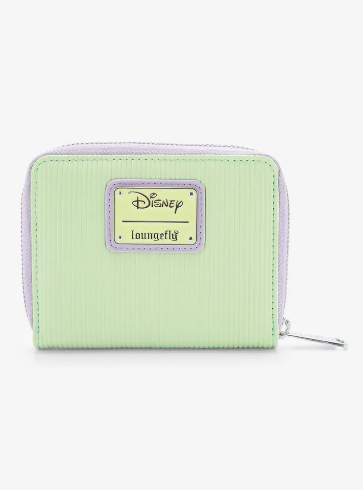 Loungefly Disney Lilo & Stitch: The Series Angel & Stitch Corduroy Small Zip Wallet - BoxLunch Exclusive
