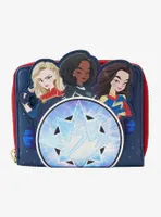 Loungefly Marvel The Marvels Group Portrait Small Zip Wallet