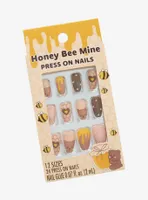 Honey Bear Faux Nail Set