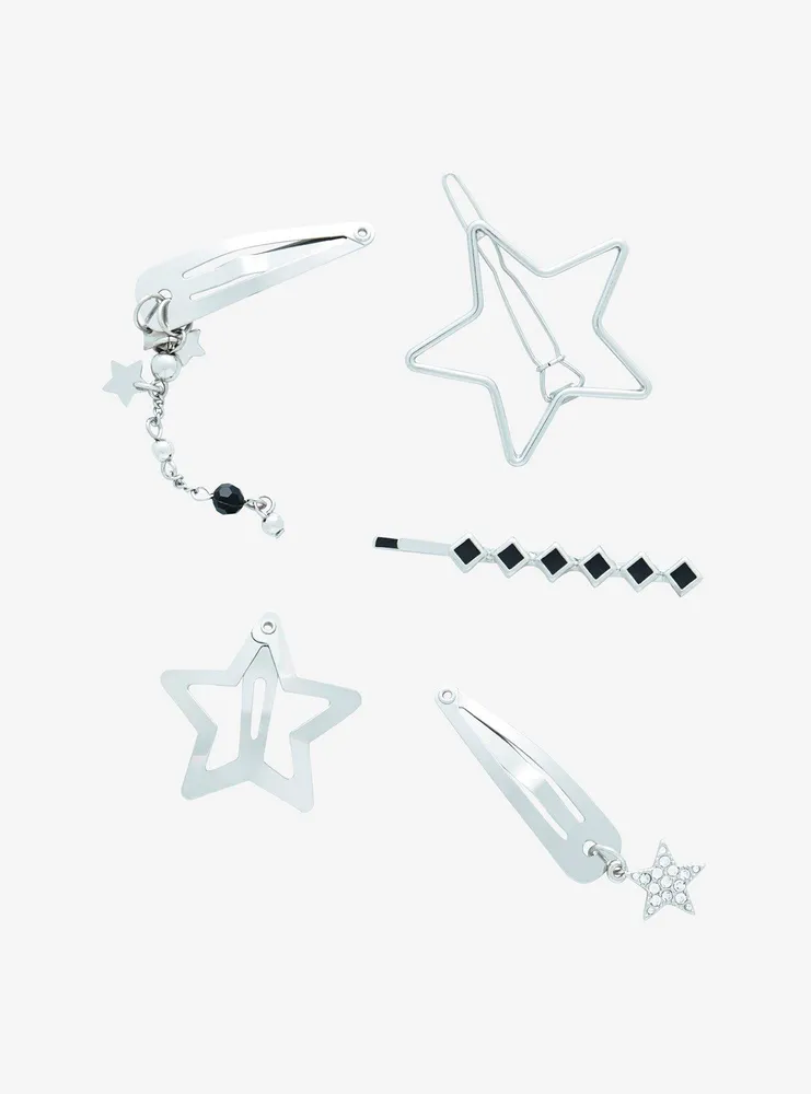 Social Collision Star Hair Clip Set