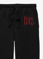 Betty Boop Heart Logo Pajama Pants