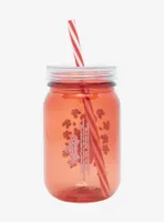 Strawberry Shortcake Jam Jar Acrylic Cup