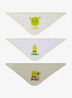 Shrek Donkey & Shrek Bandanna Bib Set - BoxLunch Exclusive