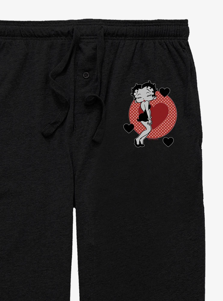 Betty Boop Kiss Hearts Pajama Pants
