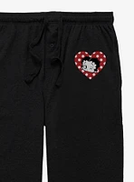 Betty Boop Wink Heart Pajama Pants