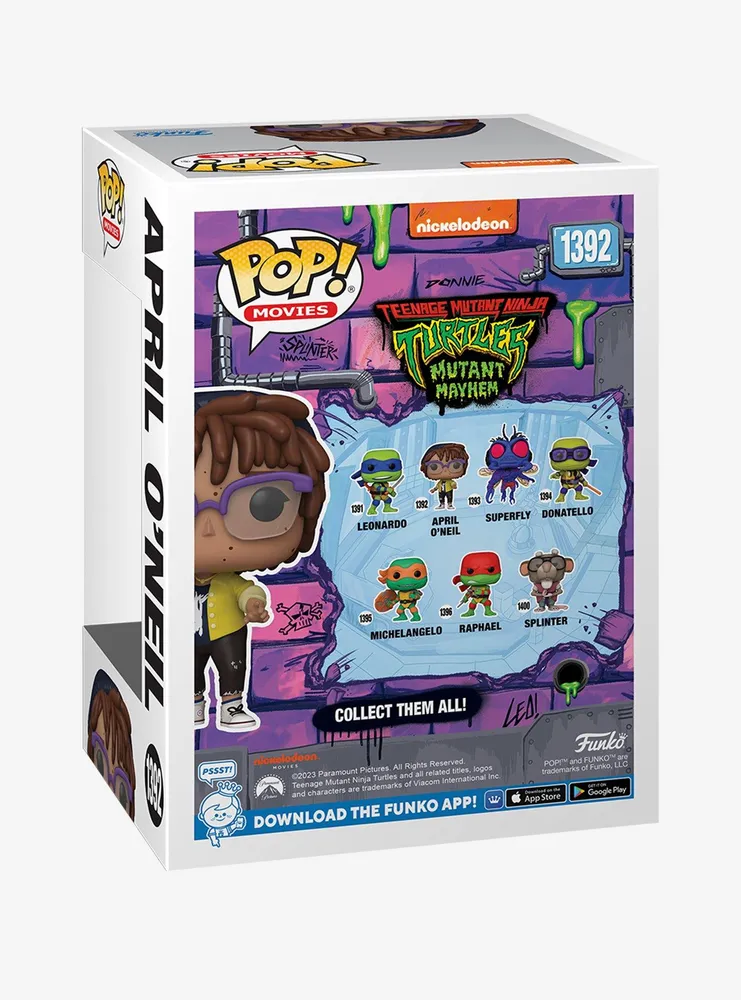 Funko Teenage Mutant Ninja Turtles: Mutant Mayhem Pop! Movies April O'Neil Vinyl Figure