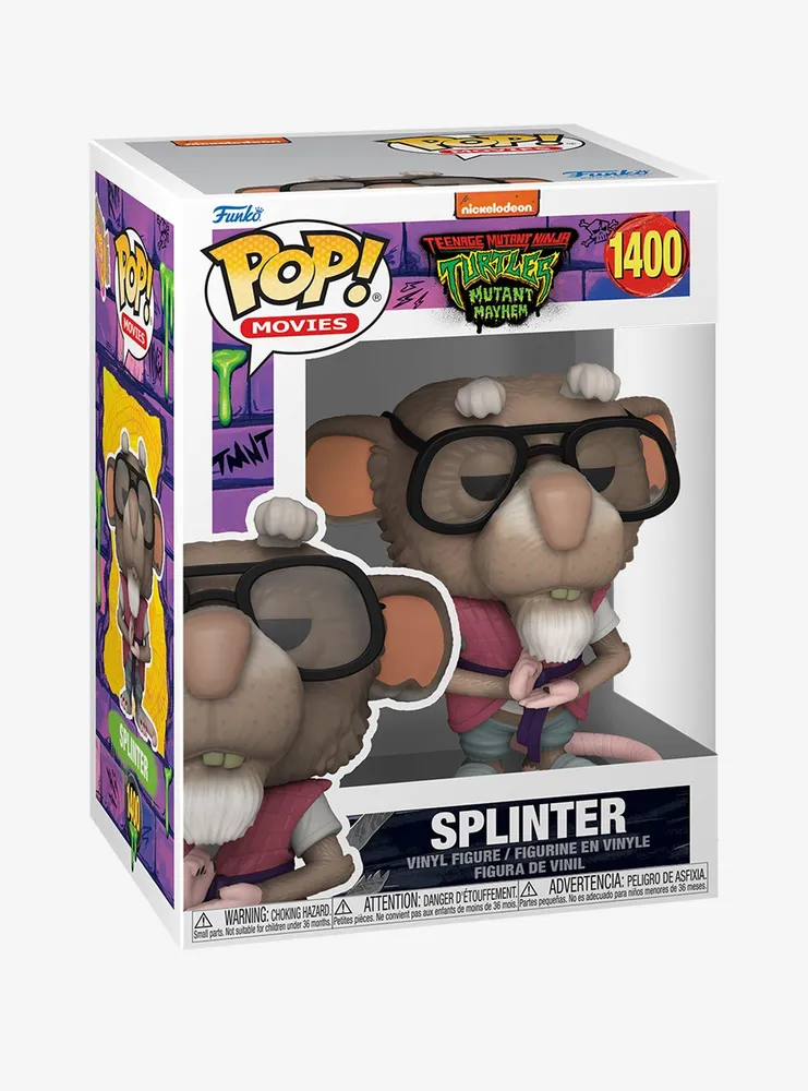 Funko Teenage Mutant Ninja Turtles: Mutant Mayhem Pop! Movies Splinter Vinyl Figure