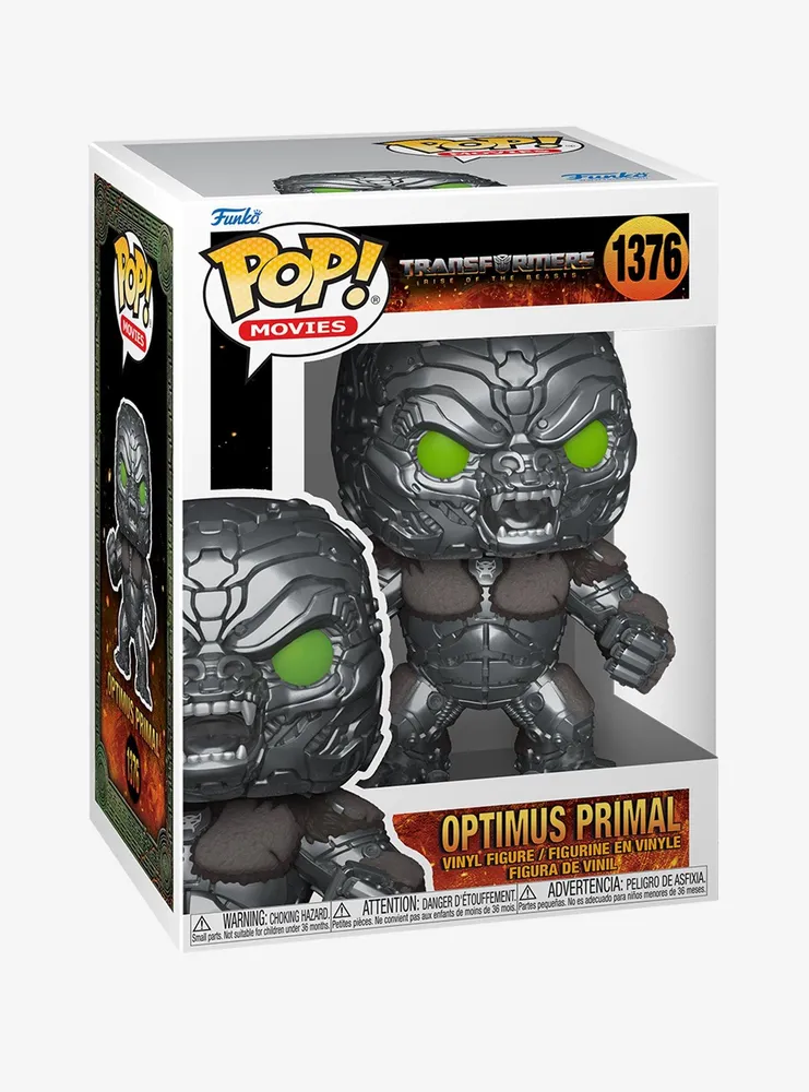 Funko Transformers: Rise Of The Beasts Pop! Movies Optimus Primal Vinyl Figure