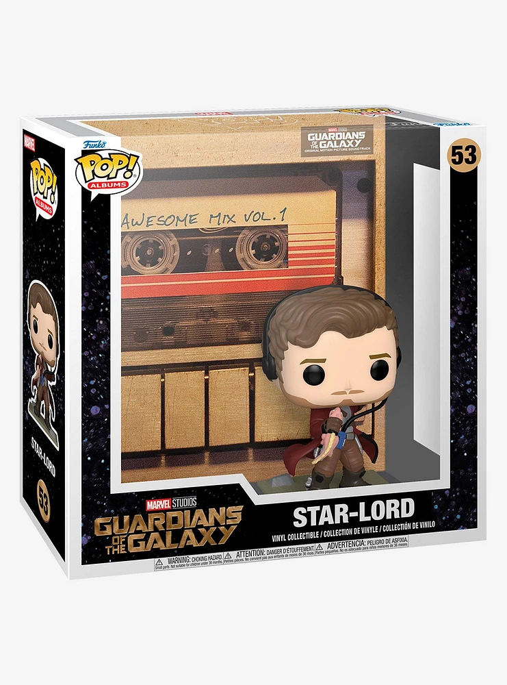 Funko Marvel Guardians Of The Galaxy Pop! Albums Star-Lord Vinyl Figure